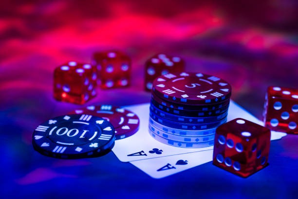 Live dealer table with professional setup